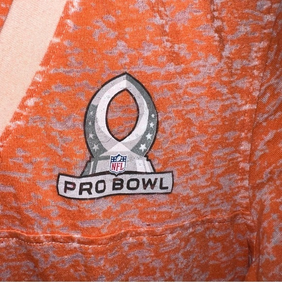 NFL Team Apparel Women’s Orange 2014 Pro Bowl Hawaii Size Large - Picture 2 of 8